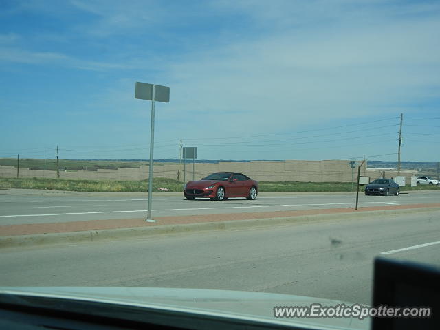 Maserati GranTurismo spotted in Castle pines, Colorado