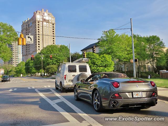 Ferrari California spotted in Atlanta, Georgia