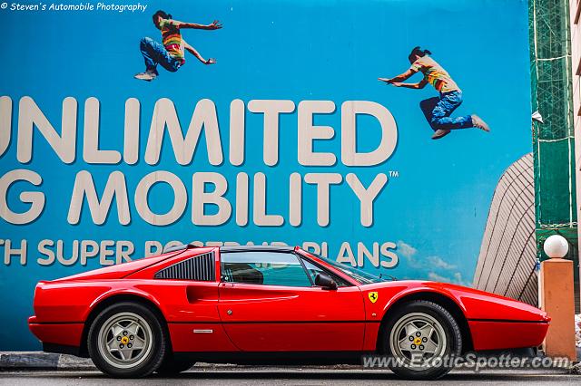 Ferrari 328 spotted in Kuala Lumpur, Malaysia