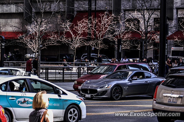 Maserati GranTurismo spotted in Chicago, Illinois