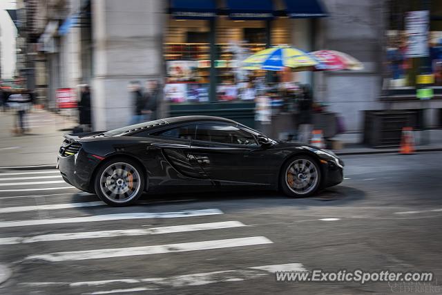 Mclaren MP4-12C spotted in Manhattan, New York