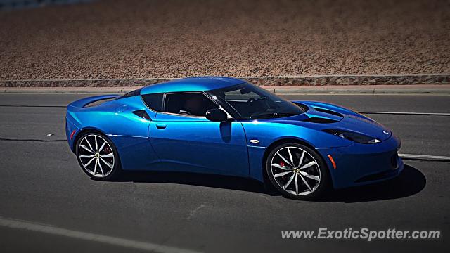 Lotus Evora spotted in El Paso, Texas