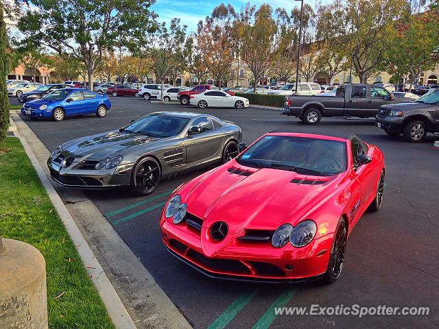 Mercedes SLR spotted in Calabasas, California