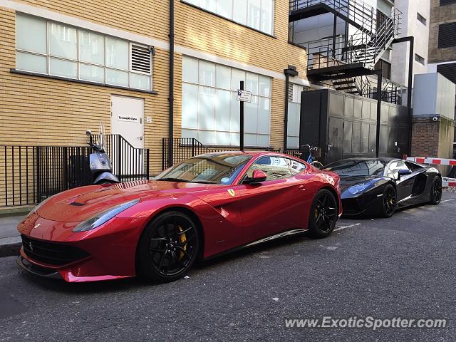 Ferrari F12 spotted in London, United Kingdom