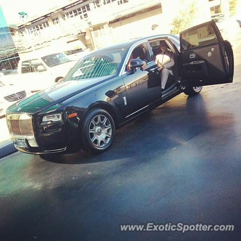 Rolls-Royce Ghost spotted in Las Vegas, Nevada