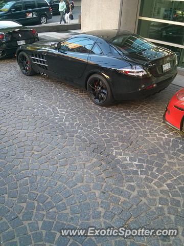 Mercedes SLR spotted in Montreal, Canada