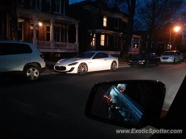 Maserati GranTurismo spotted in Montreal, Canada