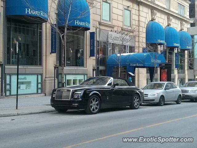 Rolls-Royce Phantom spotted in Montreal, Canada