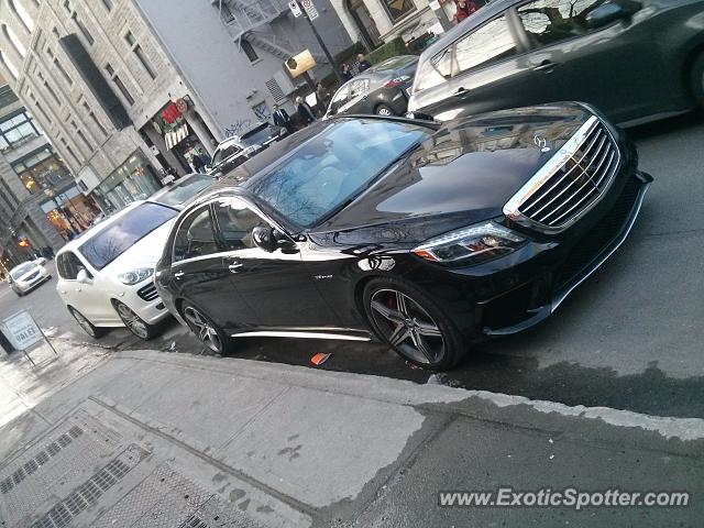 Mercedes S65 AMG spotted in Montreal, Canada
