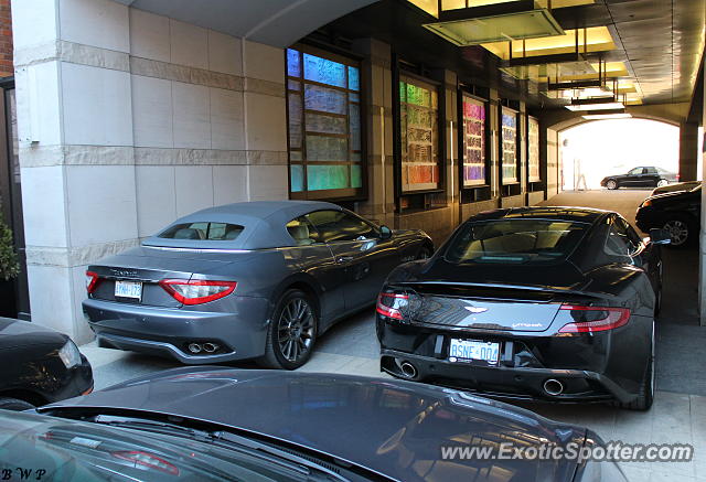 Aston Martin Vanquish spotted in Toronto, Canada