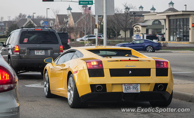 Lamborghini Gallardo spotted in Mequon, Wisconsin