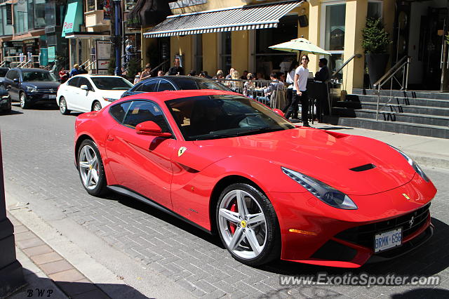 Ferrari F12 spotted in Toronto, Canada