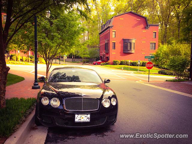 Bentley Continental spotted in Potomac, Maryland