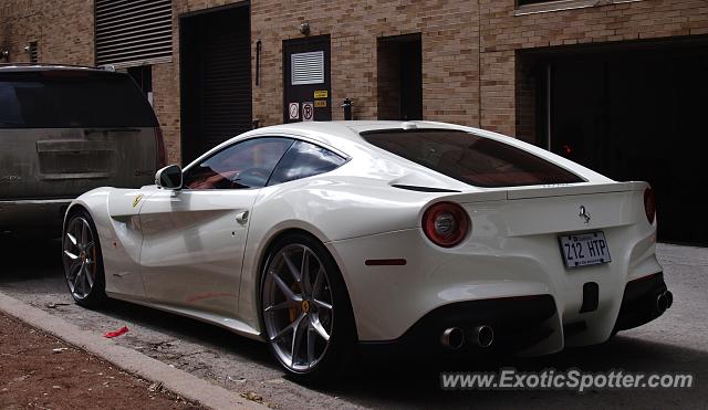 Ferrari F12 spotted in Montreal, Canada