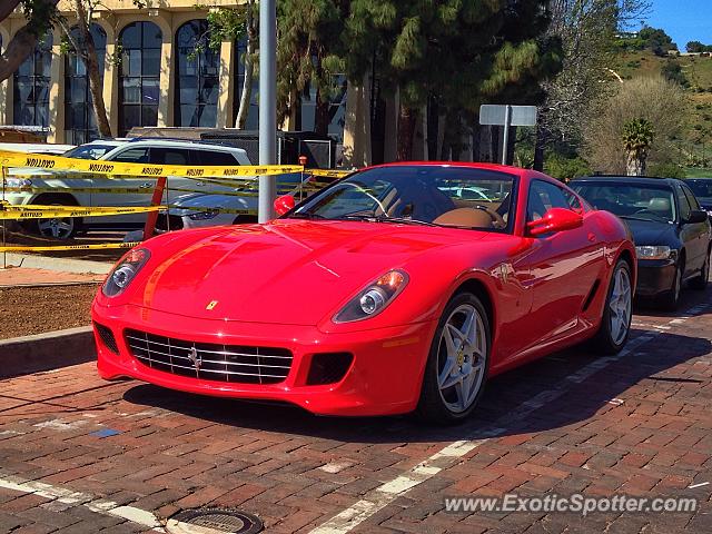 Ferrari 599GTB spotted in Malibu, California