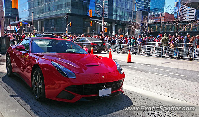 Ferrari F12 spotted in Toronto, Ontario, Canada