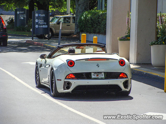 Ferrari California spotted in Atlanta, Georgia