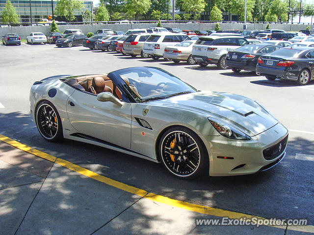 Ferrari California spotted in Atlanta, Georgia