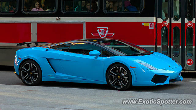 Lamborghini Gallardo spotted in Toronto, Canada