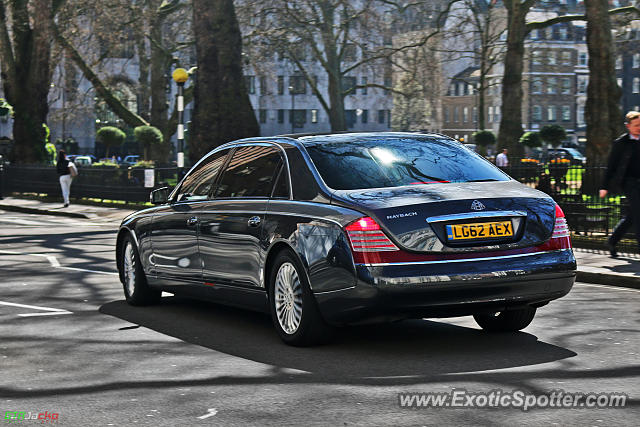 Mercedes Maybach spotted in London, United Kingdom