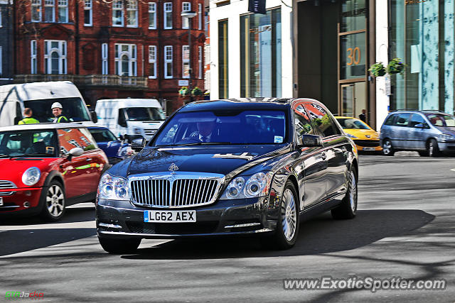 Mercedes Maybach spotted in London, United Kingdom