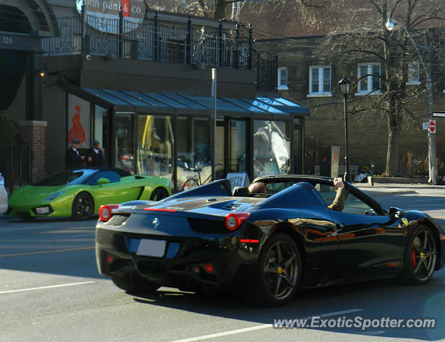 Ferrari 458 Italia spotted in Toronto, Canada