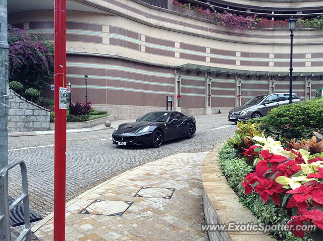 Ferrari California spotted in Hong Kong, China