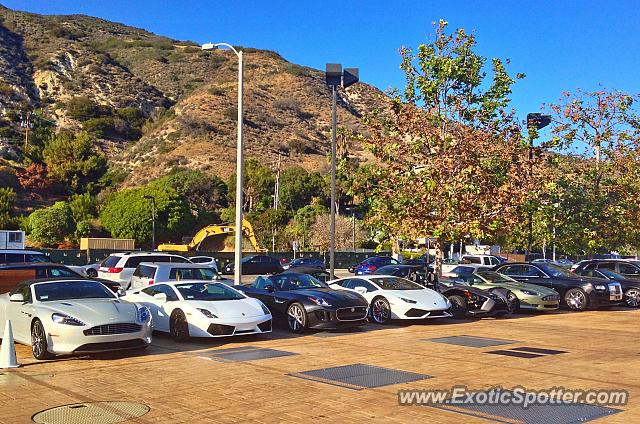 Lamborghini Gallardo spotted in Malibu, California