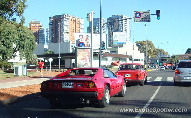 Ferrari 308 spotted in Buenos Aires, Argentina