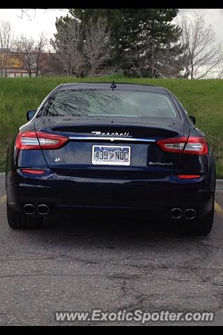 Maserati Quattroporte spotted in Littleton, Colorado