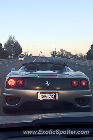 Ferrari 360 Modena spotted in Littleton, Colorado