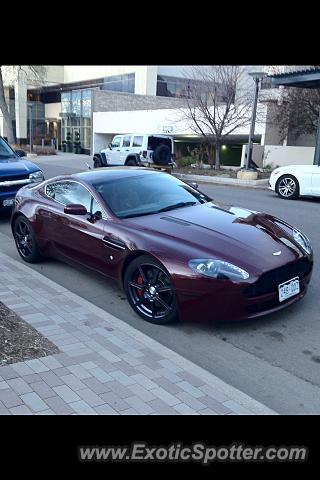 Aston Martin Vantage spotted in Cherry creek, Colorado