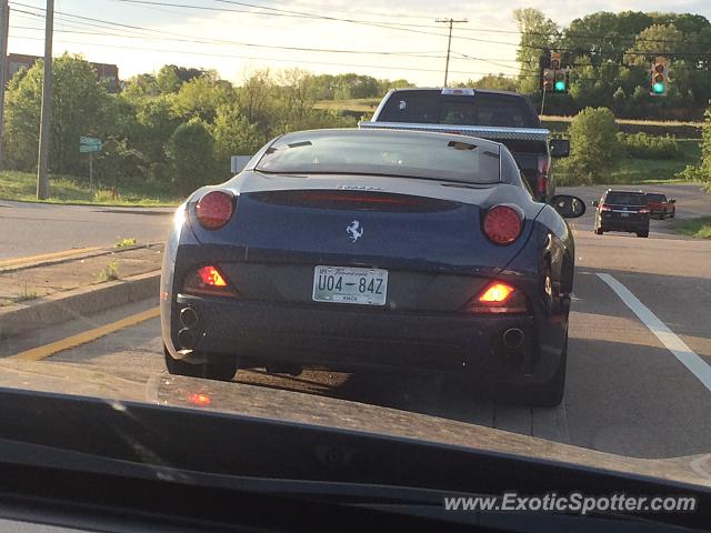 Ferrari California spotted in Knoxville, Tennessee