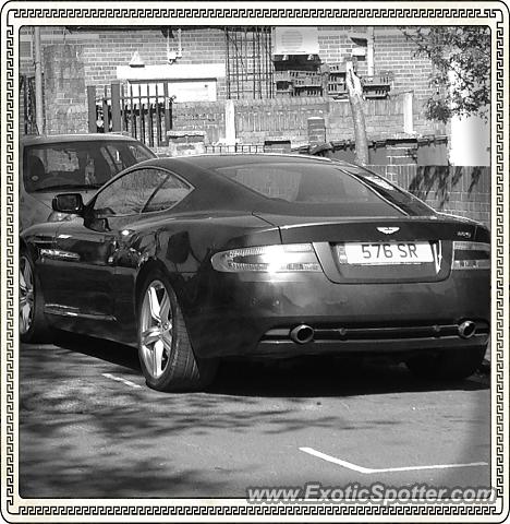 Aston Martin DB9 spotted in Reading, United Kingdom