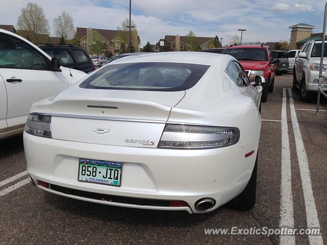 Aston Martin Rapide spotted in Castle Pines, Colorado