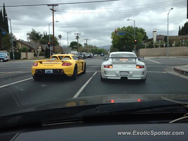 Porsche Carrera GT spotted in Northridge, California
