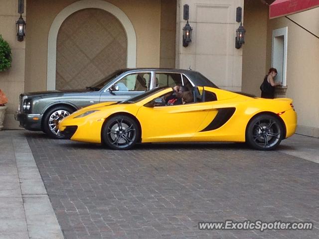 Mclaren MP4-12C spotted in Beverly Hills, California