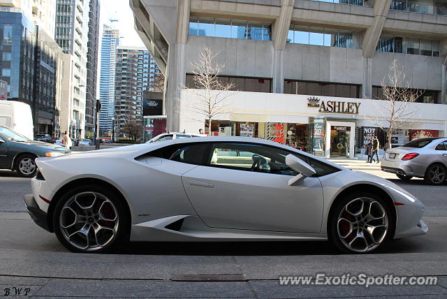 Lamborghini Huracan spotted in Toronto, Canada