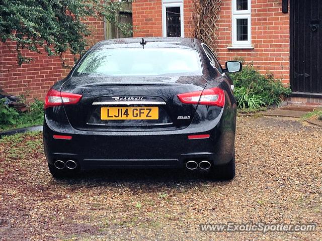 Maserati Ghibli spotted in Reading, United Kingdom