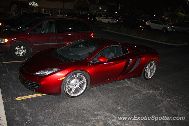 Mclaren MP4-12C spotted in Barrington, Illinois