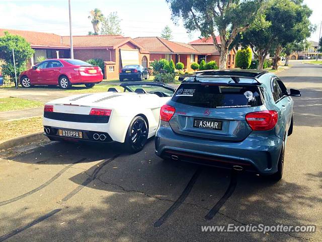 Lamborghini Gallardo spotted in Sydney, Australia