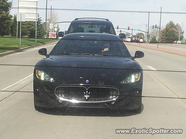 Maserati GranTurismo spotted in Castle pines, Colorado