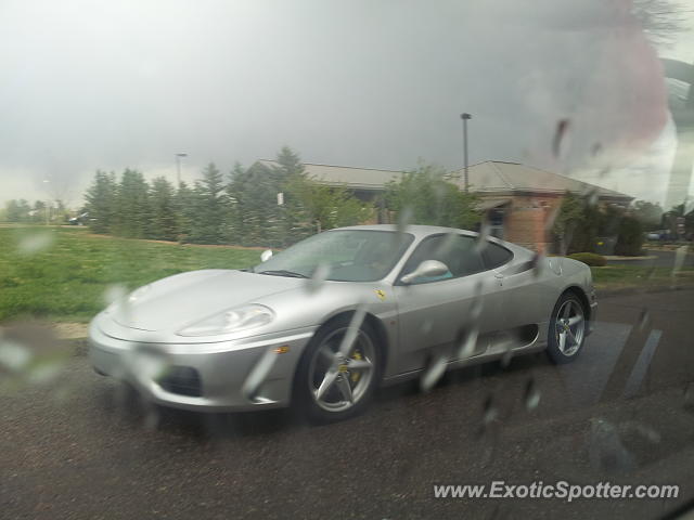 Ferrari 360 Modena spotted in Castle pines, Colorado