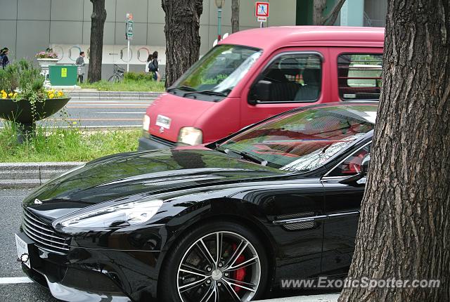 Aston Martin Vanquish spotted in Osaka city,Osaka, Japan