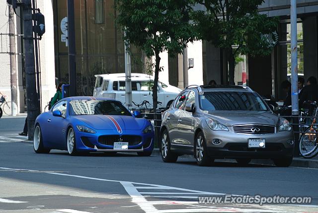 Maserati GranTurismo spotted in Osaka city,Osaka, Japan