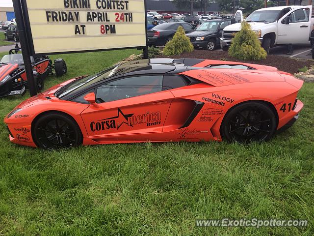 Lamborghini Aventador spotted in Knoxville, Tennessee