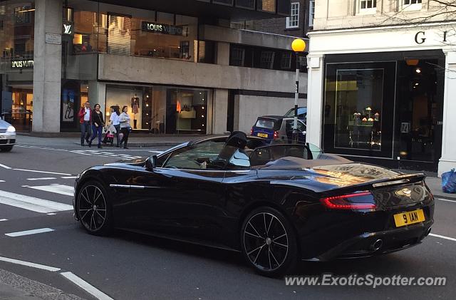 Aston Martin Vanquish spotted in London, United Kingdom