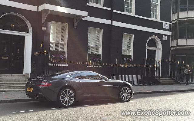 Aston Martin Vanquish spotted in London, United Kingdom