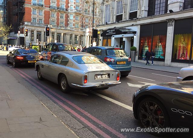 Mercedes SLS AMG spotted in London, United Kingdom