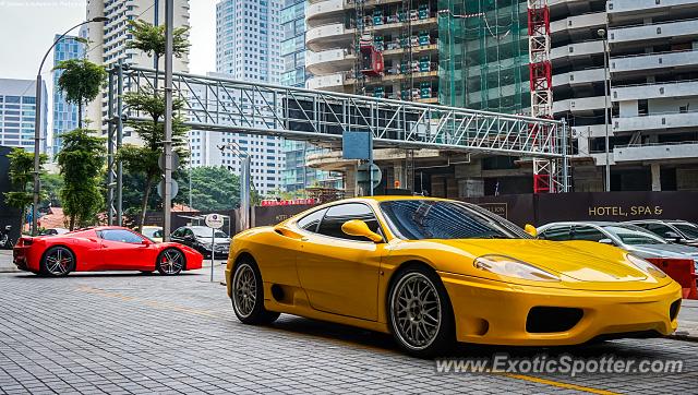 Ferrari 458 Italia spotted in Kuala Lumpur, Malaysia